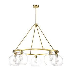 Brushed Brass/Clear