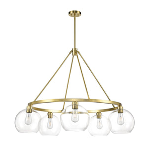 Brushed Brass/Clear