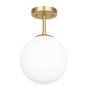 Brass/White