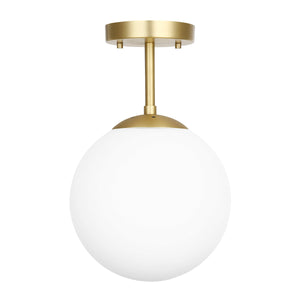 Brass/White