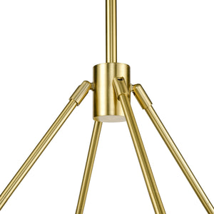 Brushed Brass/Clear