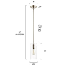 Load image into Gallery viewer, Satin Nickel, dimensions
