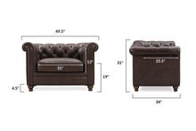 Load image into Gallery viewer, Madagascar Cocoa/Set of 2, dimensions
