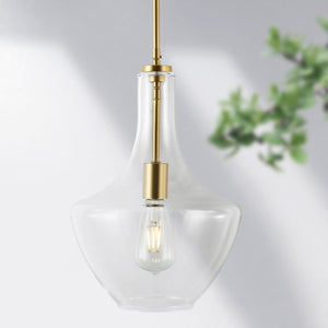 Brushed Brass/Clear