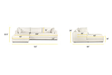 Load image into Gallery viewer, Mist White, dimensions
