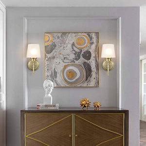 Antique Brass/Frosted