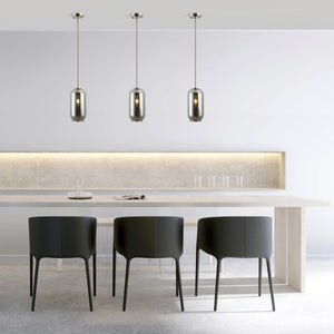 Satin Nickel/Smokey