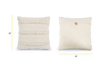 Load image into Gallery viewer, Cream/Set of 2, dimensions

