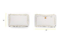 Load image into Gallery viewer, Off White/Set of 2, dimensions
