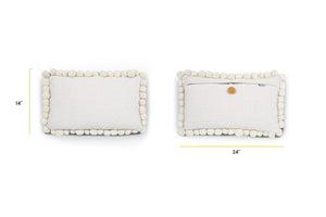 Off White/Set of 2, dimensions