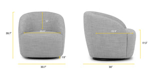 Luna Grey, dimensions