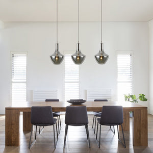 Satin Nickel/Smokey
