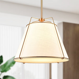 Antique Brass/White