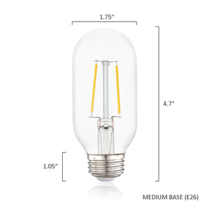 Clear/Set of 6, dimensions