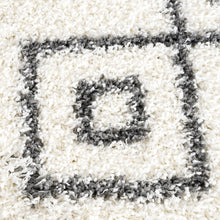 Load image into Gallery viewer, White - Dark Grey/6&#39;x9&#39;
