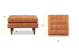 Cognac Tan, dimensions