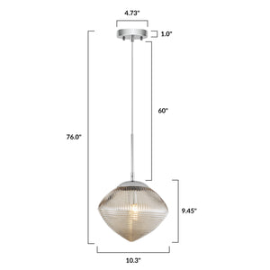 Chrome/Cognac, dimensions