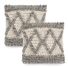 Load image into Gallery viewer, Grey/Cream/Set of 2
