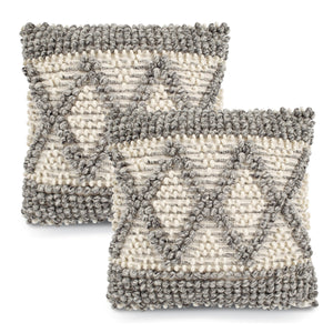 Grey/Cream/Set of 2