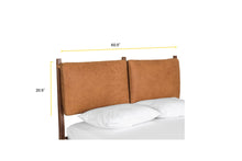 Load image into Gallery viewer, Cognac Tan/Queen, dimensions
