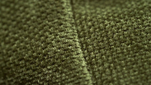 Distressed Green Velvet